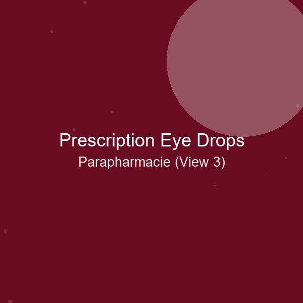Prescription Eye Drops