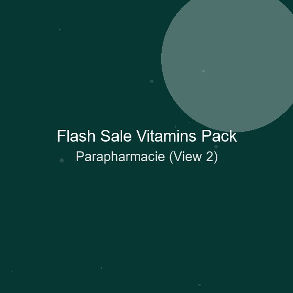 Flash Sale Vitamins Pack
